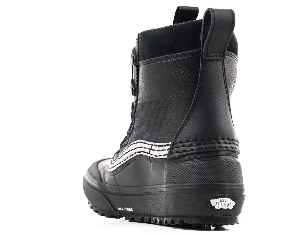 スノーボード VANS SNOW BOOTS STANDARD MID BOA MTE Vans MTE Standard Mid Boa Waterproof Boots - black/black