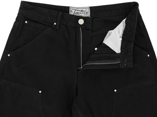 BADWAY double knee coating black denim パンツ bad way Coating