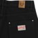 Tactics Double Knee Jeans - raw black selvedge - reverse detail
