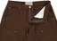 Tactics Double Knee Jeans - washed brown - open