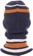 Deathwish Gang Logo Ski Mask - navy/orange - reverse