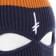 Deathwish Gang Logo Ski Mask - navy/orange - front detail
