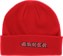 Baker Flames Beanie - red