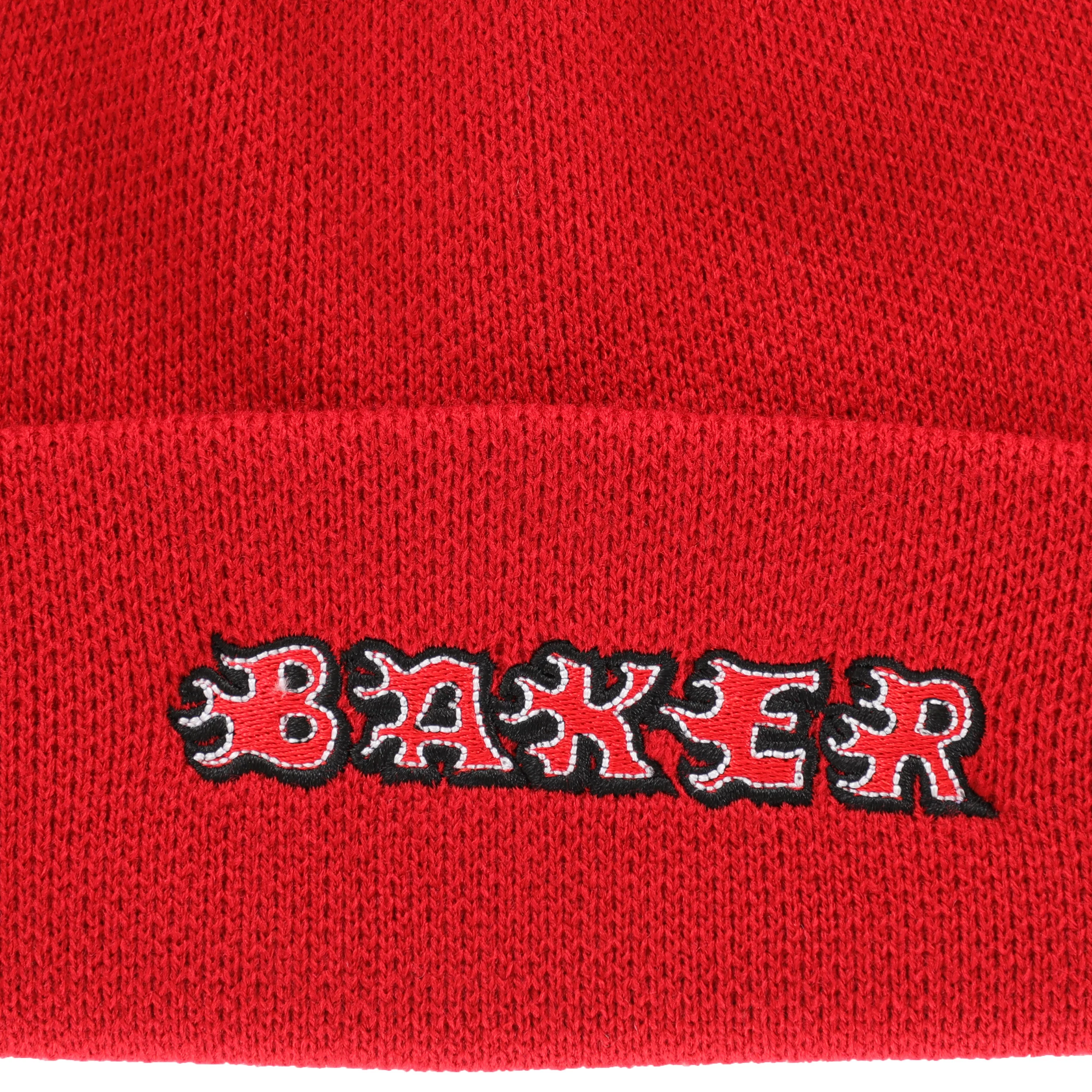 見逃し厳禁!おトクな Baker Flames Beanie - red | Tactics 服&ファッション小物