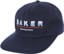 Baker Heat Snapback Hat - navy