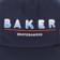 Baker Heat Snapback Hat - navy - front detail