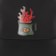 Lib Tech Rig Trucker Hat - black - front detail