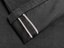 Tactics Double Knee Jeans - raw black selvedge - cuff 1