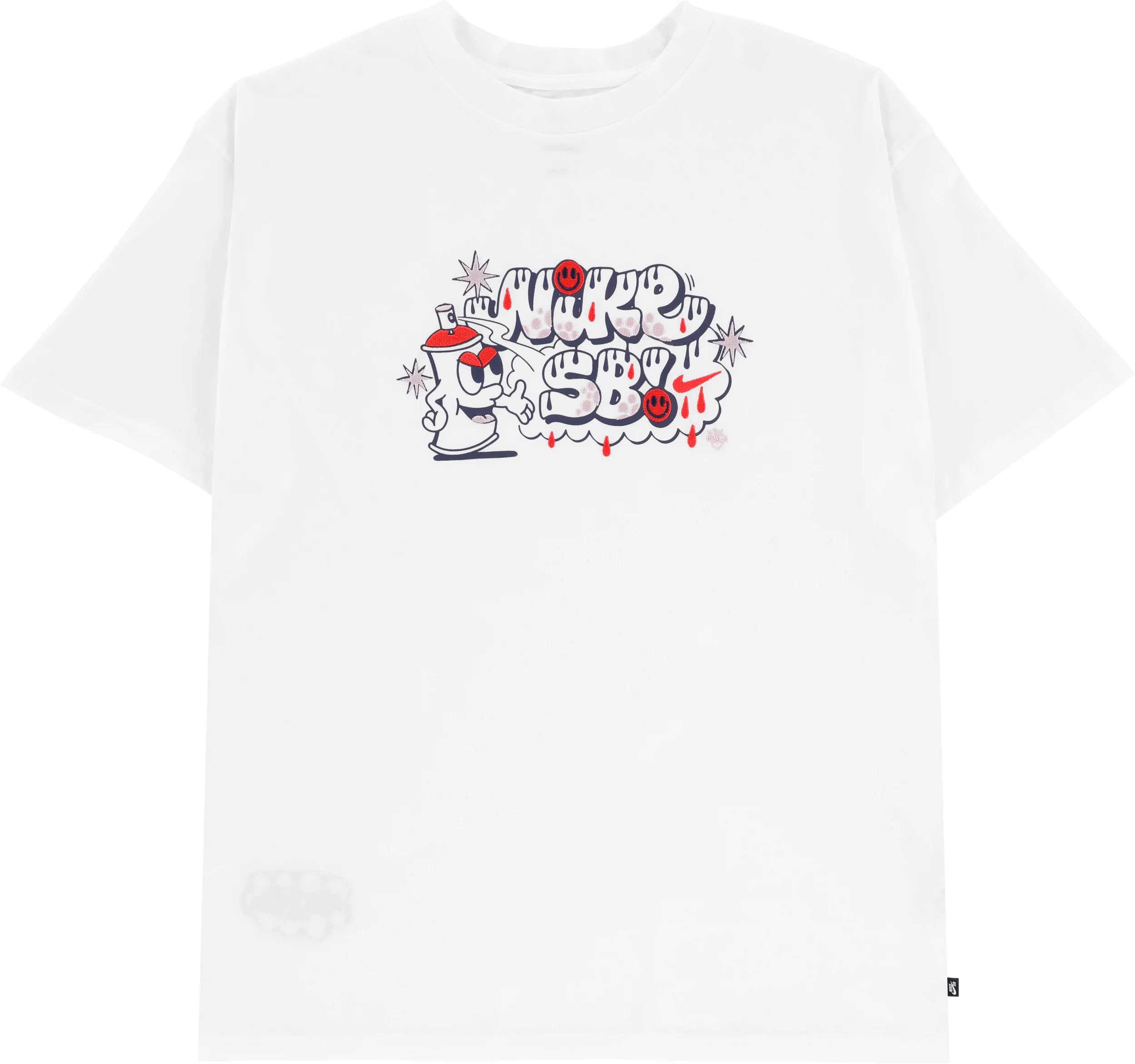 ★海外限定/即発可*NIKE SB*PAINT CANS Tシャツ/WHITE★ Nike SB Paint Cans White T-Shirt | Zumiez