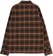 Tactics Trademark Heavyweight Flannel Shirt - earth plaid - reverse