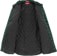 Baker Brand Logo Insulated Flannel Jacket - green - open