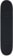 Globe Strype 8.0 Complete Skateboard - black/off white - top