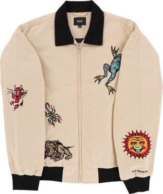 HUF Bledsoe Work Jacket - natural | Tactics