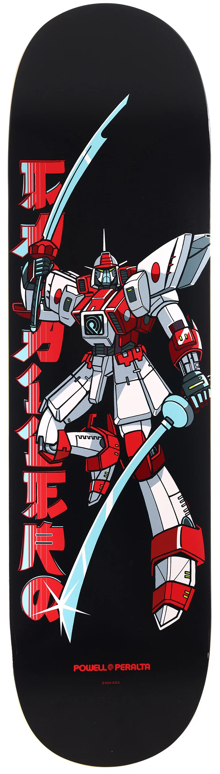 【人気沸騰】 Caballero Peralta Powell Gundam Skateboard Shape 244 8.5 スポーツ選手