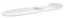 Powell Peralta Mike Vallely Bug 10.0 Reissue Skateboard Deck - white - angle