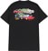 Santa Cruz Meek Scratched Slasher T-Shirt - black - reverse