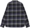 Independent Belmont Flannel Shirt - navy - reverse