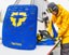 Tactics Union Strata Snowboard Bindings 2025 - navy/gold - Lifestyle 4