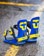Tactics Union Strata Snowboard Bindings 2025 - navy/gold - Lifestyle 6