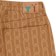 Stingwater Canvas Double Knee Chain Shorts - buckwheat - reverse detail