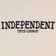 Independent Indepenetentiary T-Shirt - cream - front detail