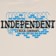 Independent Indepenetentiary T-Shirt - cream - reverse detail