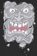 Santa Cruz Roskopp Destruct Face T-Shirt - black - reverse detail