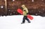 Lib Tech Lib Rig Camber Snowboard 2025 - red base - alt 1