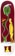Krooked Cernicky Tall Snake 8.5 True Fit Shape Skateboard Deck