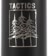 Tactics Hydro Flask x Tactics 32 oz Wide Mouth Water Bottle - black v2 - front detail