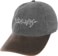 Calm Corp Thirtythree Strapback Hat - black