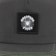 Creature Web Snapback Hat - grey/black - front detail