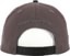 Independent BTG Speed Bar Snapback Hat - charcoal/black - reverse