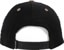 Santa Cruz Scratched Snapback Hat - black/dusty brown - reverse