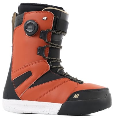 K2 スノーボードブーツ ネイビー/オレンジ k2-overdraft-snowboard-boots-