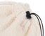 Synch Tec Polartec Sherpa Beanie - off-white - reverse detail