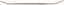 Quasi Proto Metallic 8.25 Skateboard Deck - side