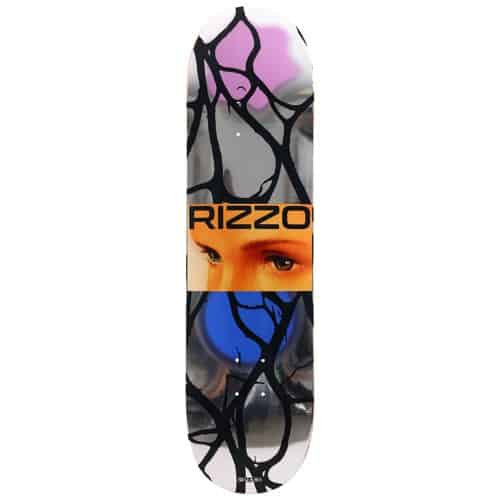 Quasi Skateboards 7 ply Graphic Rizzo Crazy Train Deck 8.5 Inch