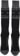 DAKINE Freeride Snowboard Socks - black/grey - front