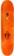 Polar Skate Co. Trumpets 8.25 Skateboard Deck - orange - top