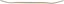 Polar Skate Co. Trumpets 8.25 Skateboard Deck - yellow - side