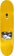 Polar Skate Co. Emile Laurent Turtle Town 8.5 Short Shape Skateboard Deck - top