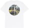 Polar Skate Co. Burnside 2084 Fill Logo T-Shirt - white - reverse