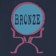 Bronze 56k Coin T-Shirt - navy - front detail