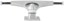 Krux Standard K5 Skateboard Trucks - polished silver 8.0 - reverse
