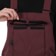 686 Women's Black Magic Bib Insulated Pants - sassafras geo jacquard - front detail 2