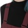 686 Women's Black Magic Bib Insulated Pants - sassafras geo jacquard - detail 3