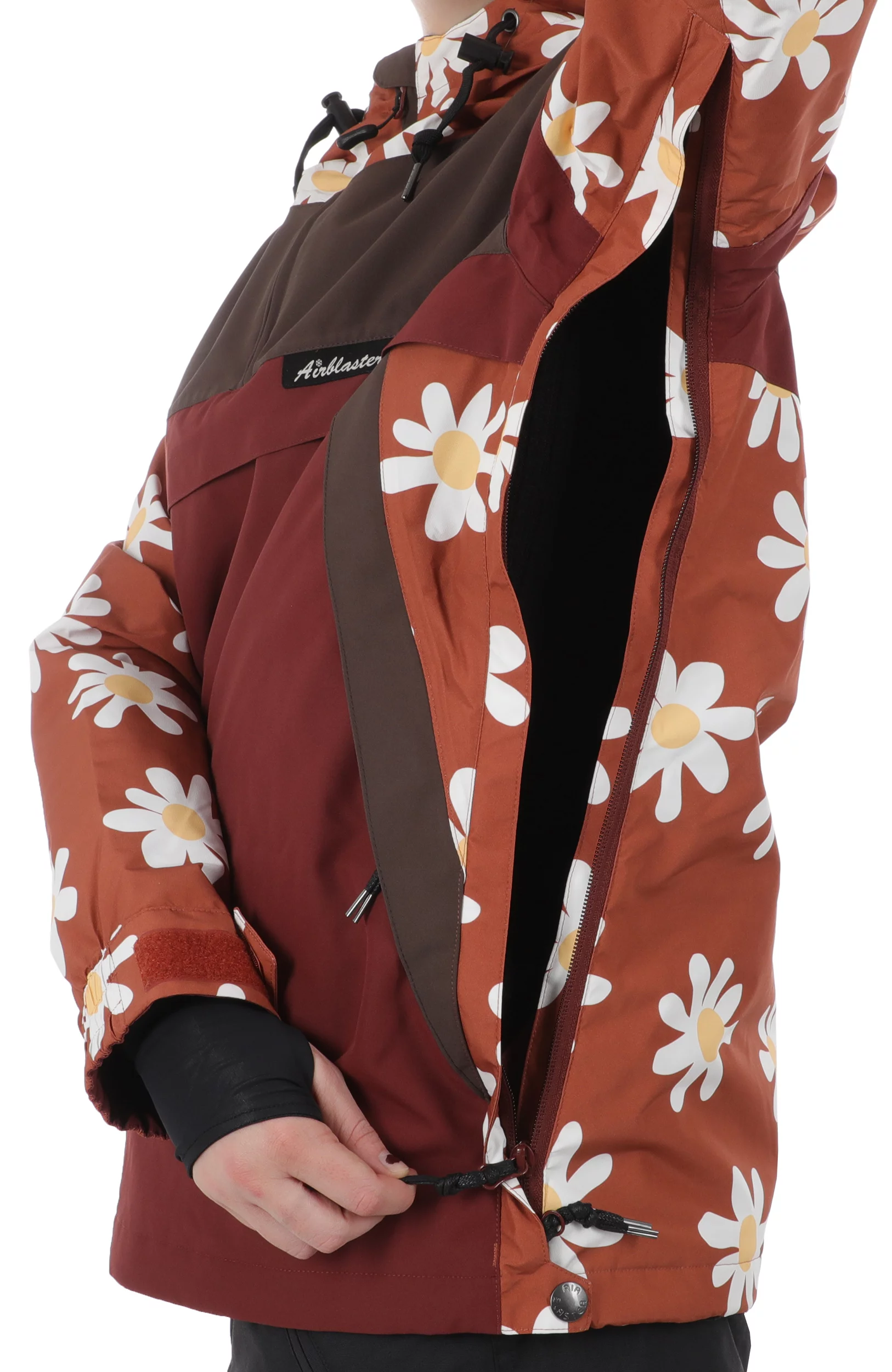Airblaster Women's Lady Trenchover Insulated Jacket - chocolate