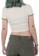 Dime Women's Carnival Baby T-Shirt - off-white - reverse
