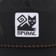 Spiral Wax Co Purrfect Meow Snapback Hat - black - front detail